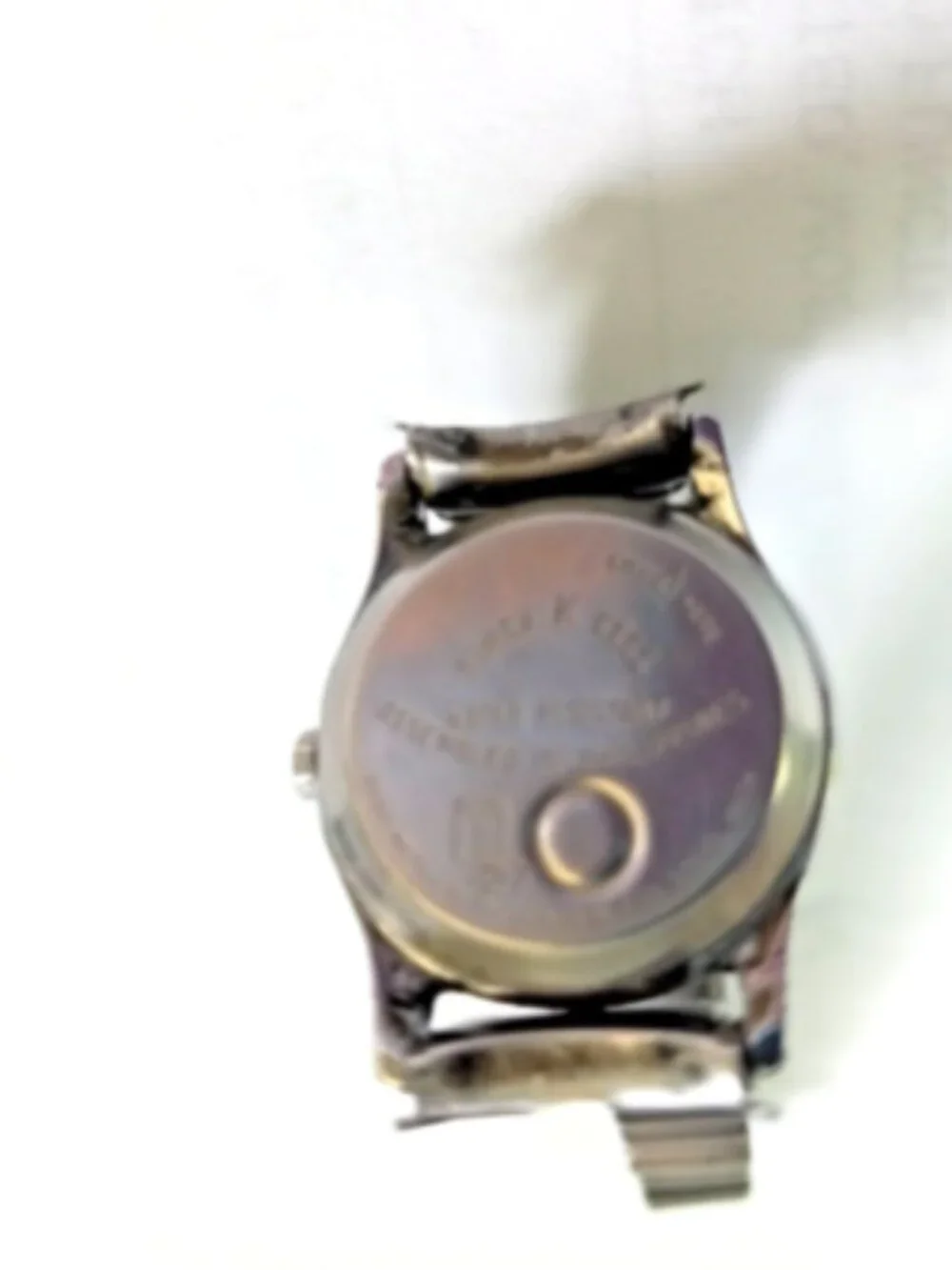 Vtg Timex K Cell Quartz Women's Watch Silver Tone Stretch Band Runs New Battery